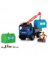 Camion Dickie Toys Playlife Iveco Recycling Container Set cu