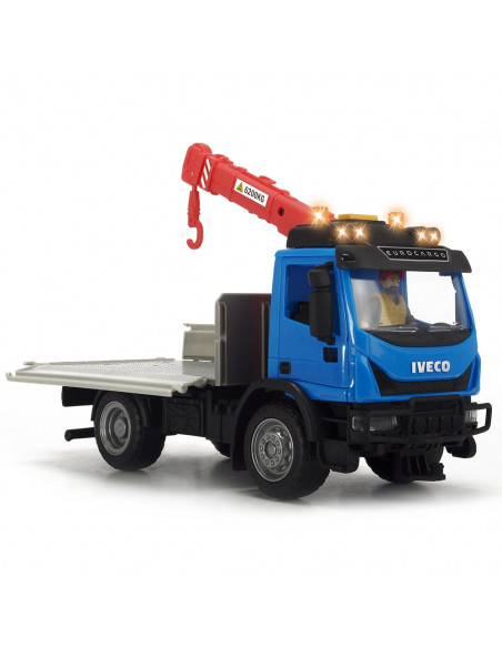 Camion Dickie Toys Playlife Iveco Recycling Container Set cu