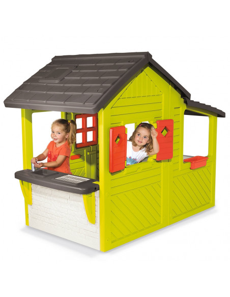 Casuta pentru copii Smoby Neo Floralie,S7600310300