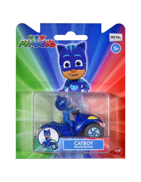 Motocicleta Dickie Toys Eroi in Pijama Moon Rover cu figurina