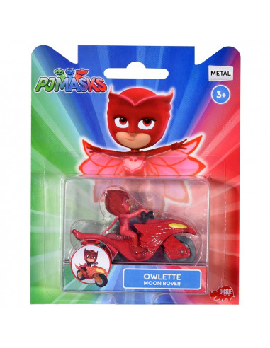 Motocicleta Dickie Toys Eroi in Pijama Moon Rover cu figurina