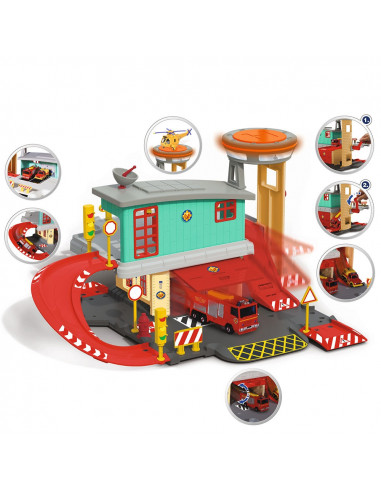Jucarie Dickie Toys Statie de pompieri Fireman Sam Fire