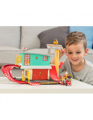 Jucarie Dickie Toys Statie de pompieri Fireman Sam Fire