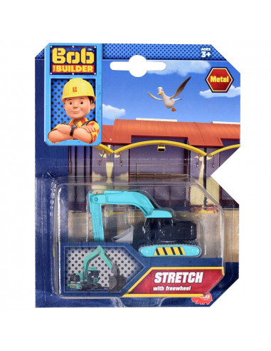 Excavator Dickie Toys Bob Constructorul Stretch,S203131005038