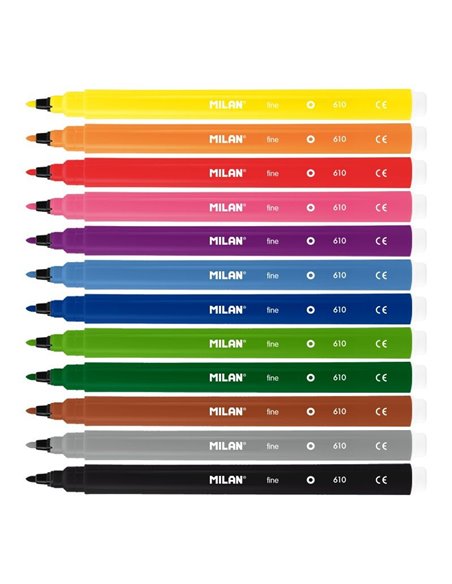 Carioci MILAN 158, 12 culori Carioci MILAN 158, 12 culori