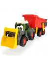 Tractor Dickie Toys Happy Farm cu remorca,S203819002