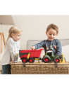 Tractor Dickie Toys Happy Farm cu remorca,S203819002