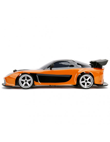 Masina Jada Toys Fast and Furious Mazda RX-7 Drift cu anvelope Masina Jada Toys Fast and Furious Mazda RX-7 Drift cu anvelope