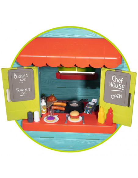 Casuta pentru copii Smoby Chef House,S7600810403 Casuta pentru copii Smoby Chef House,S7600810403