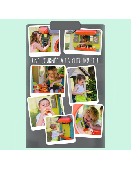 Casuta pentru copii Smoby Chef House,S7600810403 Casuta pentru copii Smoby Chef House,S7600810403