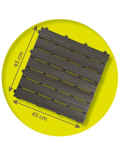 Set Smoby Podea casuta 45x45 cm 6 buc,S7600810907 2