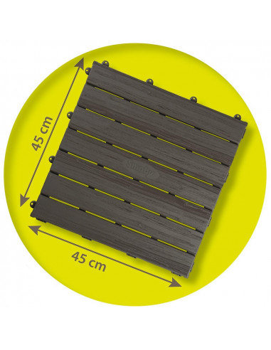 Set Smoby Podea casuta 45x45 cm 6 buc,S7600810907 Set Smoby Podea casuta 45x45 cm 6 buc,S7600810907