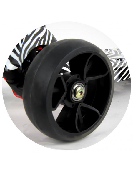 Trotineta Chipolino Croxer Evo black white,DSCRE0204BW