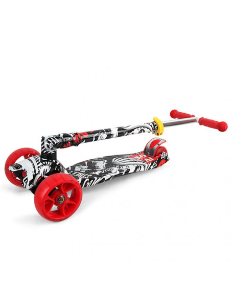 Trotineta Chipolino Croxer Evo black grafitti,DSCRE0205BG