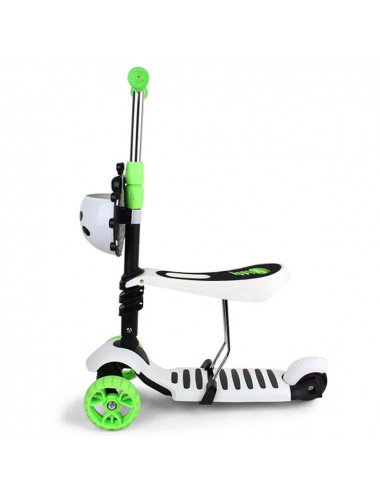 Trotineta Chipolino Kiddy Evo white green,DSKIE0206WG