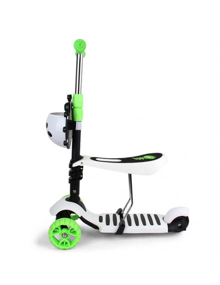 Trotineta Chipolino Kiddy Evo white green,DSKIE0206WG