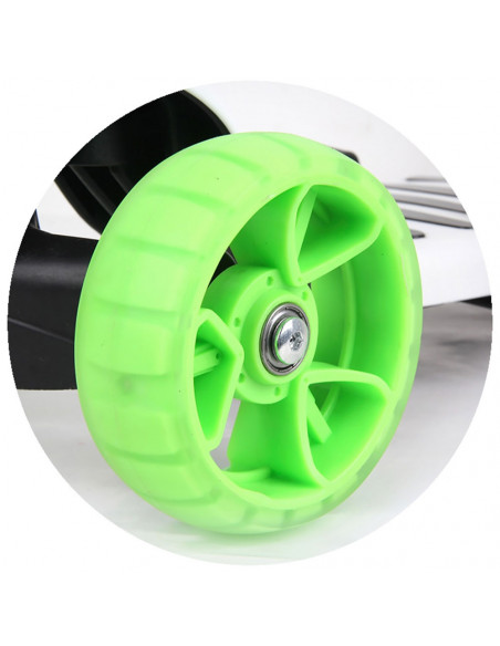 Trotineta Chipolino Kiddy Evo white green,DSKIE0206WG