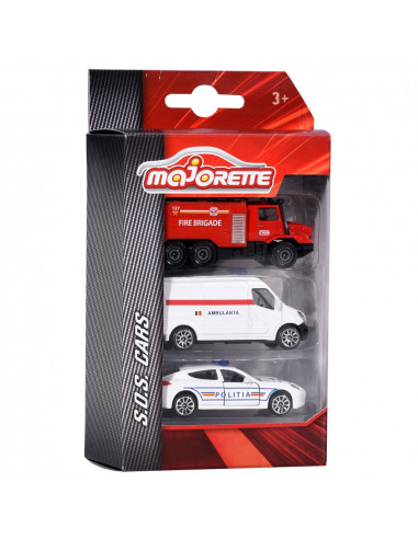 Set Majorette 3 masinute SOS,S212057261028