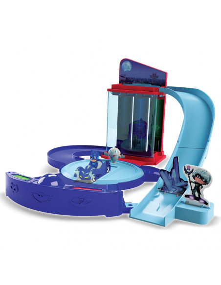 Pista de masini Dickie Toys Eroi in Pijama Control Centre cu 1