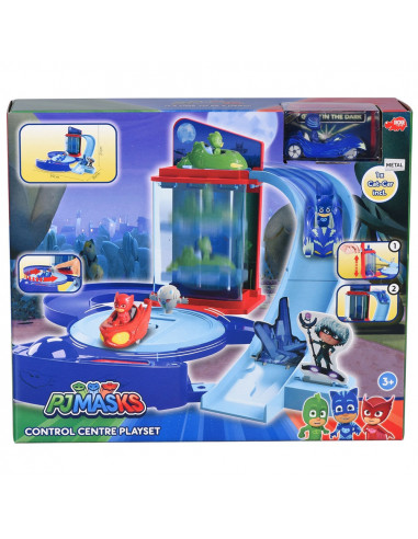 Pista de masini Dickie Toys Eroi in Pijama Control Centre cu 1