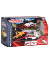 Set Majorette Diorama Mountain Rescue cu 2 masinute, 1