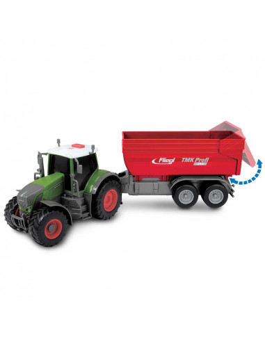 Tractor Dickie Toys Fendt 939 Vario cu remorca 41 cm,S203737002