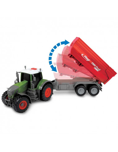 Tractor Dickie Toys Fendt 939 Vario cu remorca 41 cm,S203737002