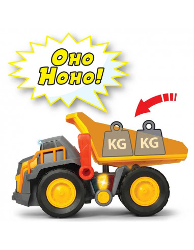 Camion basculant Dickie Toys Volvo Weight Lift Truck,S203725004