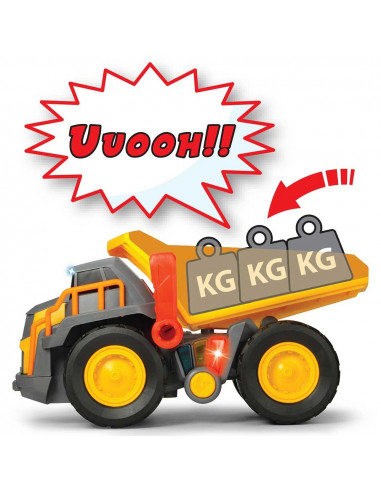 Camion basculant Dickie Toys Volvo Weight Lift Truck,S203725004