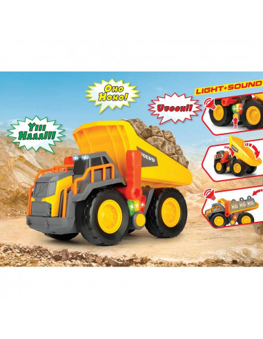 Camion basculant Dickie Toys Volvo Weight Lift Truck,S203725004