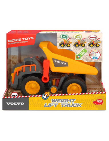 Camion basculant Dickie Toys Volvo Weight Lift Truck,S203725004