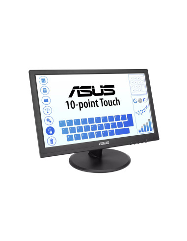 VT168HR,Monitor ASUS VT168HR, 39,6 cm (15.6"), 1366 x 768 Pixel, WXGA, LED, 5 ms, Negru