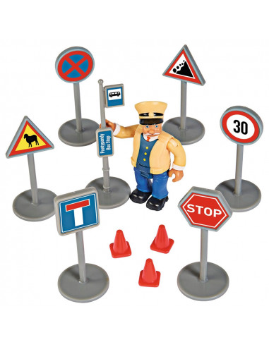 Autobuz Simba Fireman Sam Trevors Bus cu figurina,S109251073038