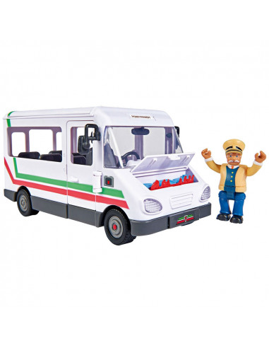 Autobuz Simba Fireman Sam Trevors Bus cu figurina,S109251073038