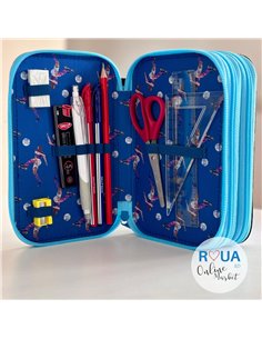 Penar echipat cu 3 fermoare PE3015E Daco, Kick the ball 2