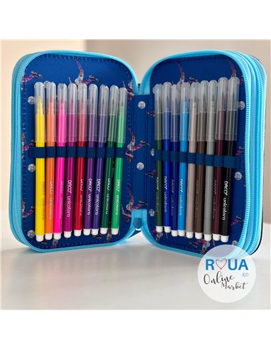 Penar echipat cu 3 fermoare PE3015E Daco, Kick the ball