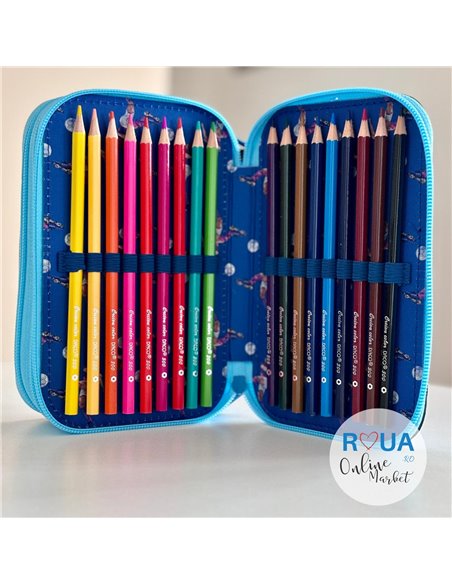 Penar echipat cu 3 fermoare PE3015E Daco, Kick the ball