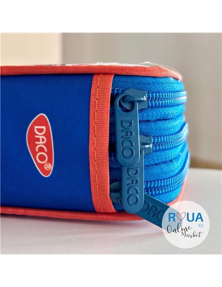 Penar echipat cu 3 fermoare PE3018E Daco, Moto