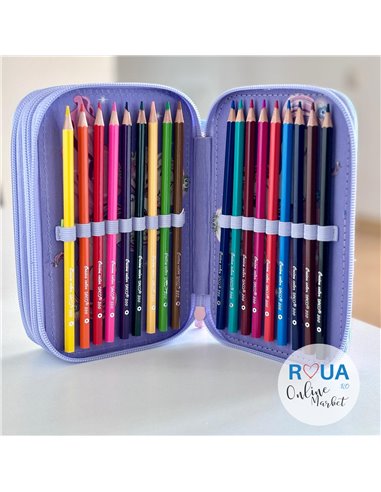 Penar echipat cu 3 fermoare PE3012E Daco, Princess