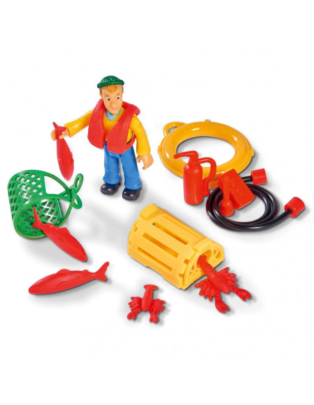 Barca Simba Fireman Sam Charlies Fishing Boat cu
