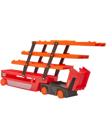 Camion Hot Wheels by Mattel Mega transportator cu