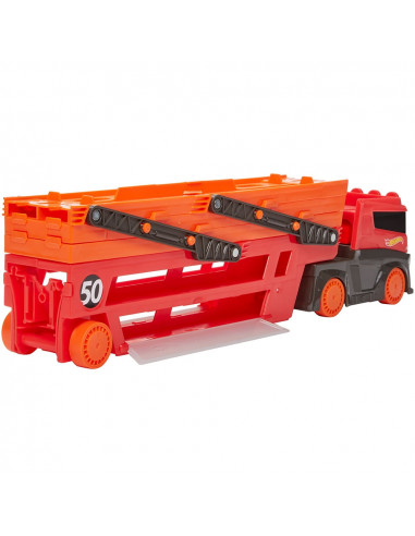 Camion Hot Wheels by Mattel Mega transportator cu