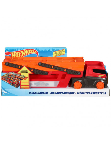 Camion Hot Wheels by Mattel Mega transportator cu