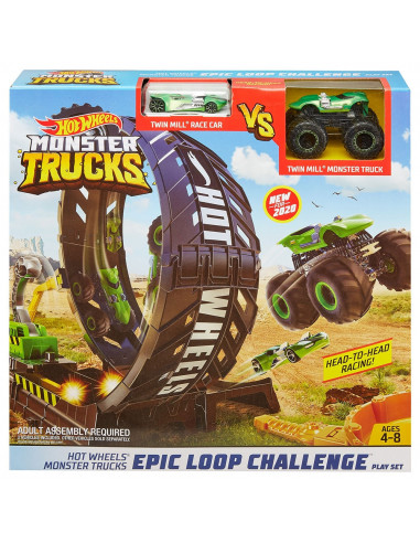 Pista de masini Hot Wheels by Mattel Monster Truck Provocare pe