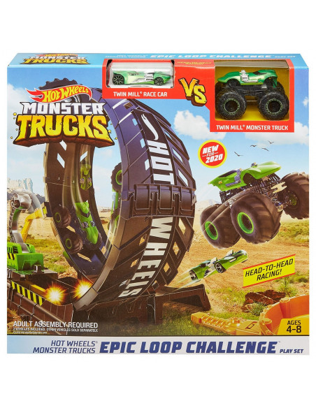 Pista de masini Hot Wheels by Mattel Monster Truck Provocare pe
