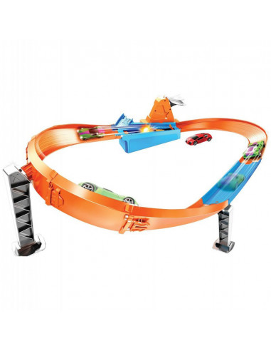 Pista de masini Hot Wheels by Mattel Rapid Raceway Champion cu