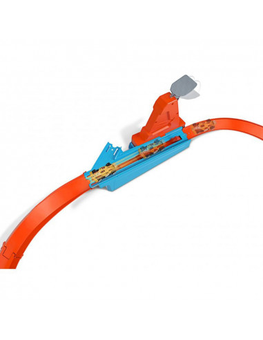 Pista de masini Hot Wheels by Mattel Rapid Raceway Champion cu