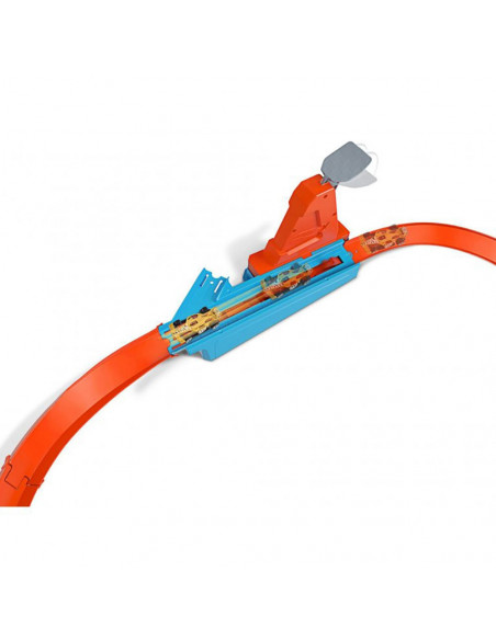 Pista de masini Hot Wheels by Mattel Rapid Raceway Champion cu