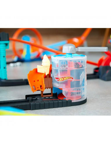 Pista de masini Hot Wheels by Mattel City Downtown Ice Cream