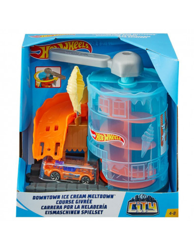 Pista de masini Hot Wheels by Mattel City Downtown Ice Cream